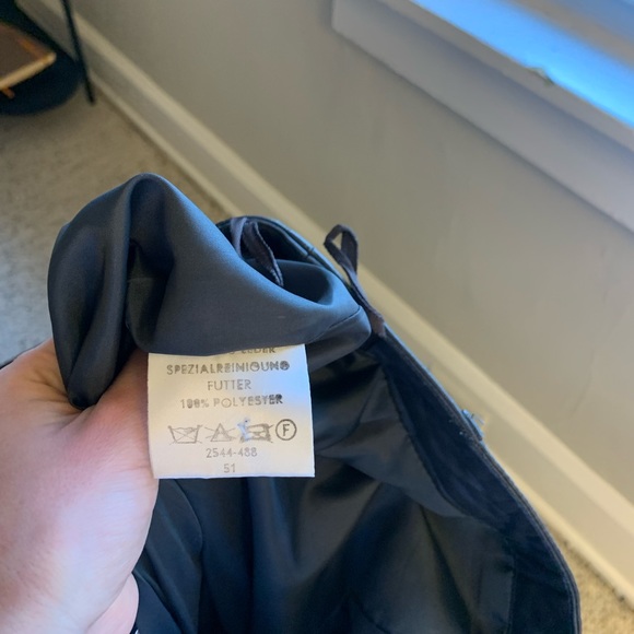 Vintage Chocolate Brown Leather Midi Skirt - Picture 6 of 10